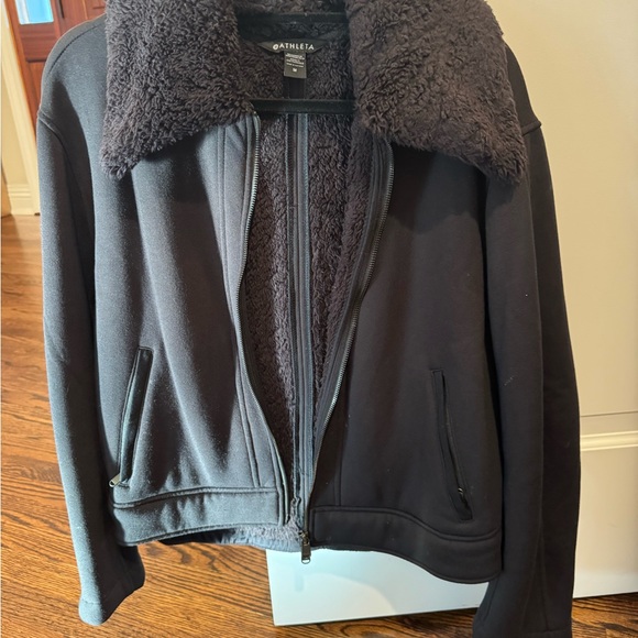 *NWOT* Athleta Westbound Sherpa Jacket size M - Picture 4 of 6